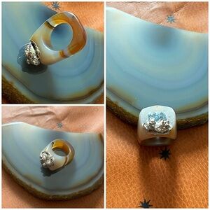 Unique Stone Women's Ring